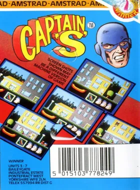 Capitan Sevilla (S) (1988) box cover back